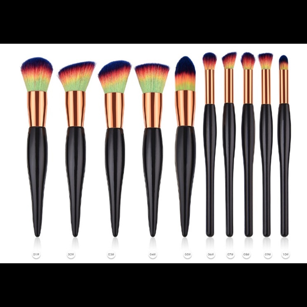 10 pc brushes